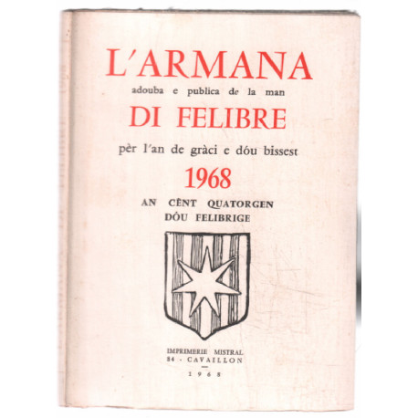 L'armana di felibre 1968