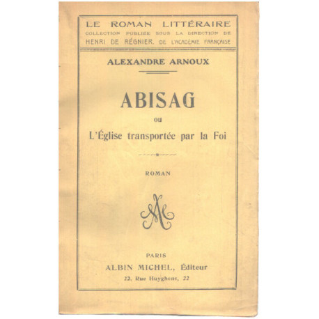 Abisag ou l'église trasportée par la foi