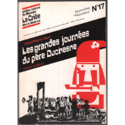Les grandes journées du père duchesne / revue approche répertoire...