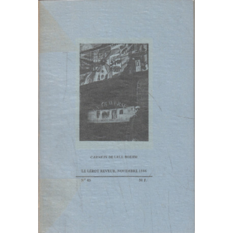 Carnets de lell boehm