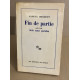 Fin de partie suivi de acte sans paroles