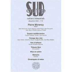 Autre Sud numéro 23 décembre 2003 : Pierre Morency