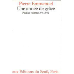 Une année de grace / feuilles volantes 1981-1982