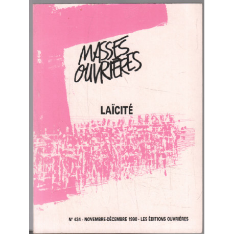 Masses ouvrières n° 434 : laicité
