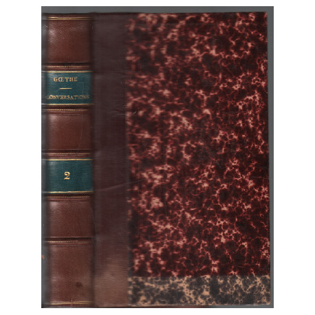 Conversations de goethe / tome 2