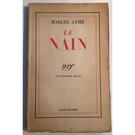 Le nain ( édition de 1934 )