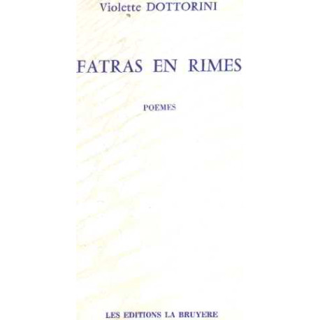 Fatras en rimes