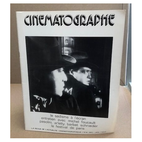 Le cinématographe n° 16
