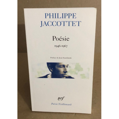 Poésie : 1946 - 1967