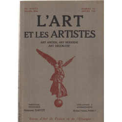 L'art et les artistes n°103
