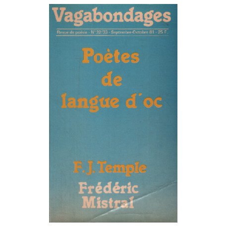 Poetes de langue d'oc