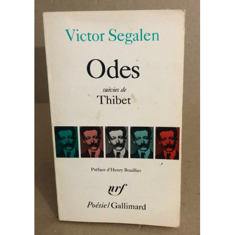 Odes suivies de thibet