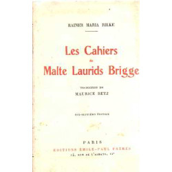 Les cahiers de malte laurids brigge