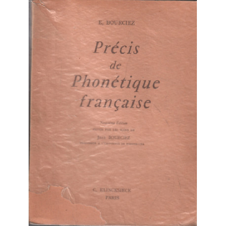 Précis de phonétique française