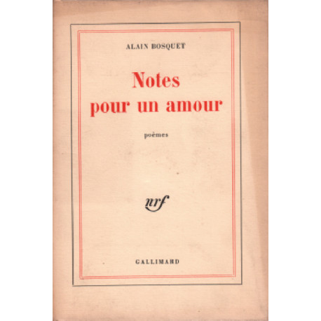 Notes d'amour