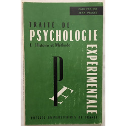 Histoire et méthode (traité de psychologie expérimentale)