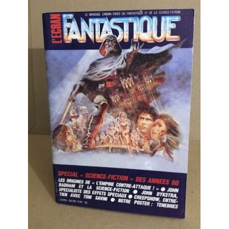 L'ecran fantastique n° 33