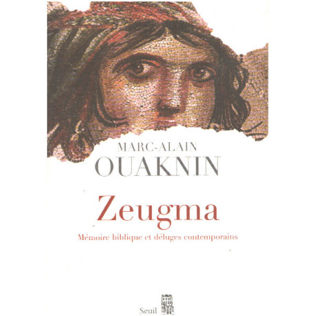 Zeugma. Mémoire biblique et déluges contemporains
