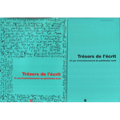 Trésors de l'écrit : 10 ans d'enrichissement du patrimoine écrit