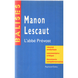 Manon Lescaut l'abbé Prévost
