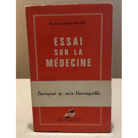 Essai sur la médecine