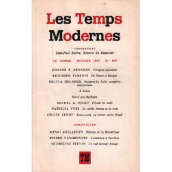 Les temps modernes n° 486