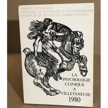 La psychologie clinique à Villetaneuse