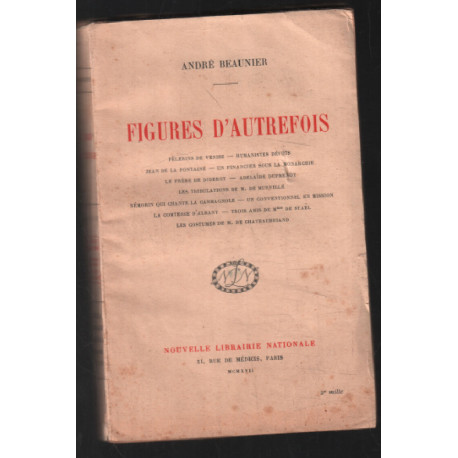 Figures d'autrefois (1917)