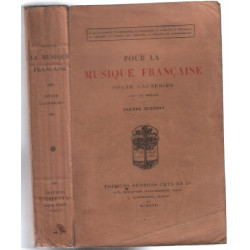 Pour la musique francaise ( douze causeries )