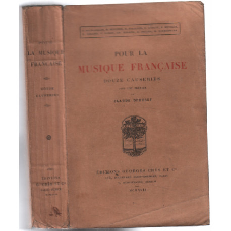 Pour la musique francaise ( douze causeries )