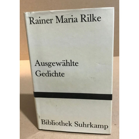 Ausgewählte gedichte