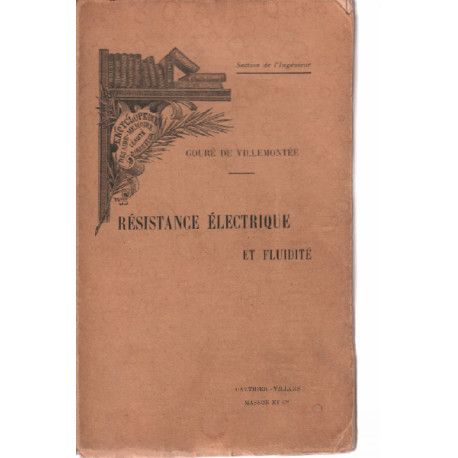 Résistance électrique et fluidité