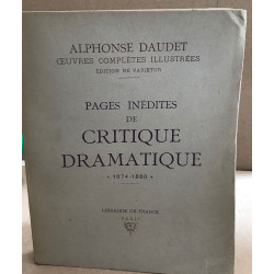 Oeuvres complètes illustrées / tome XVIII / pages inédites de...