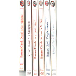 Un lot de 6 livres de cet auteur / harricana-l'angelus du soir...