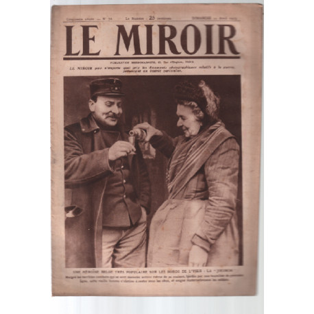 Revue le miroir n° 72 / documents photographies relatifs à la...