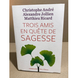 Trois amis en quête de sagesse : Un moine un philosophe un...