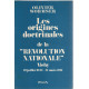 Les origines doctrinales de la " revolution nationale " vichy 10...