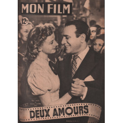 Deux amours / revue mon film n° 132 tino rossi simone valère