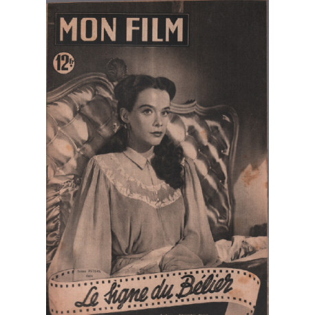 Le signe du belier / Revue mon film n° 204 / susan peters