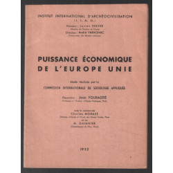 Puissance économique de l' Europe unie