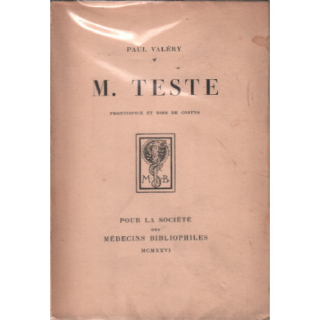 M.teste / frontispice et bois de cosyns