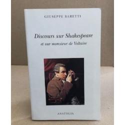 Discours sur Shakerpeare et sur monsieur de Voltaire (1777)