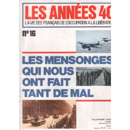 Les années 40/ la vie des français de l'occupation à la liberation...