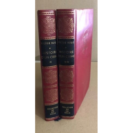 Histoire d'un crime / 2 tomes