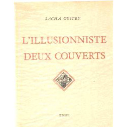 L'illusionniste deux couverts/ hors texte de jean cocteau bandeaux...