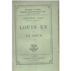Louis XV et sa cour / tome 2 seul