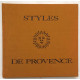 Styles de Provence (architecture et batimen)