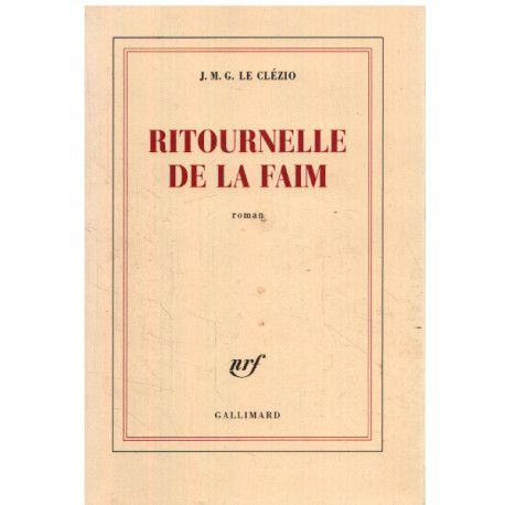 Ritournelle de la faim