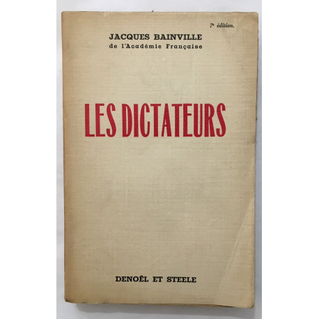 Les dictateurs
