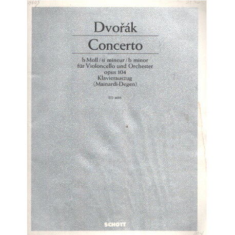 Concerto / h-moll / si mineur / b Minor für violoncello und...
